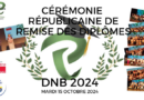 Remise diplôme du DNB 2024 à la grande scène !